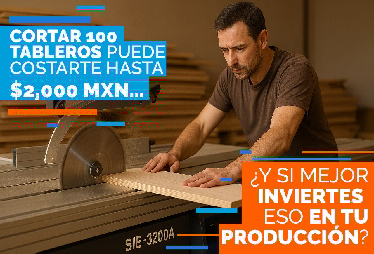 Sigues pagando por el corte Ahorra con tu propia Sierra Escuadradora 1