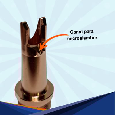 canal-de-microalambre-soldadura-láser