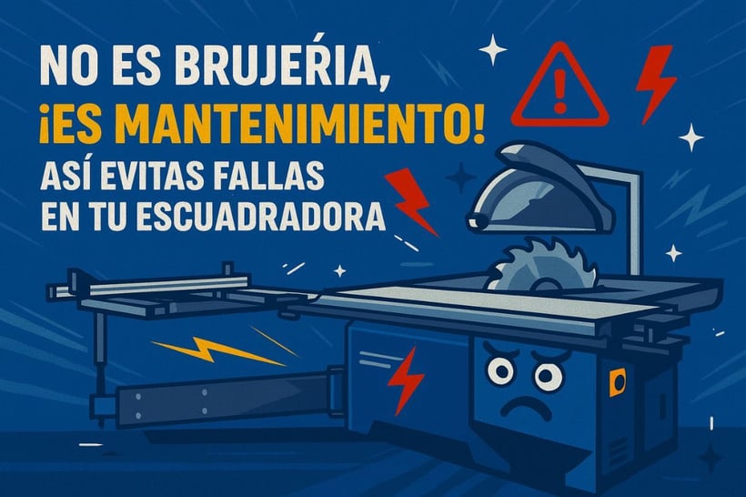 sierra escuadradora para madera