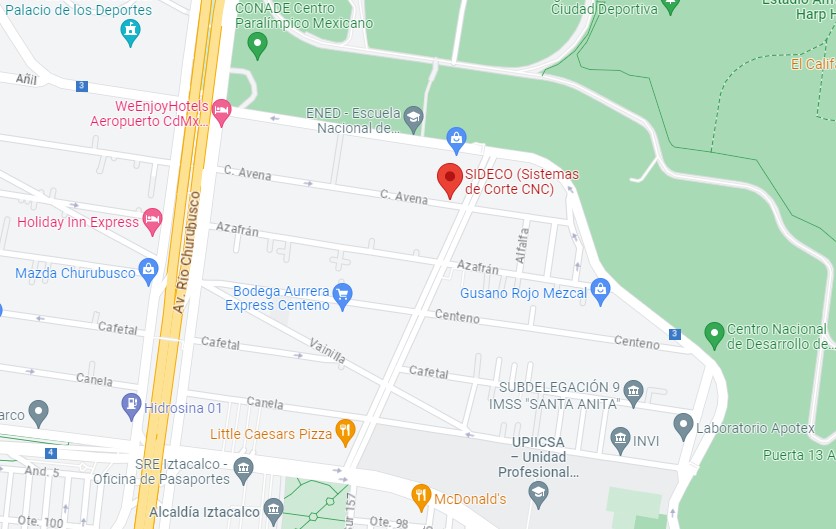 Mapa Croquis SIDECO